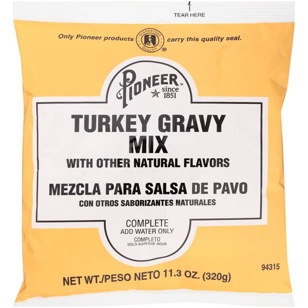 Pioneer Pioneer Turkey Gravy Mix 11.3 oz., PK6 - 94315