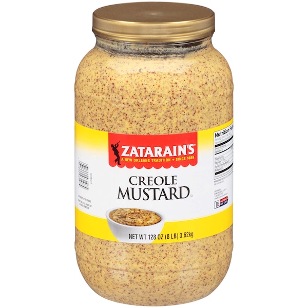 Zatarains Zatarians Kosher Creole Mustard 1 gal. Jug, PK4 - Z03107