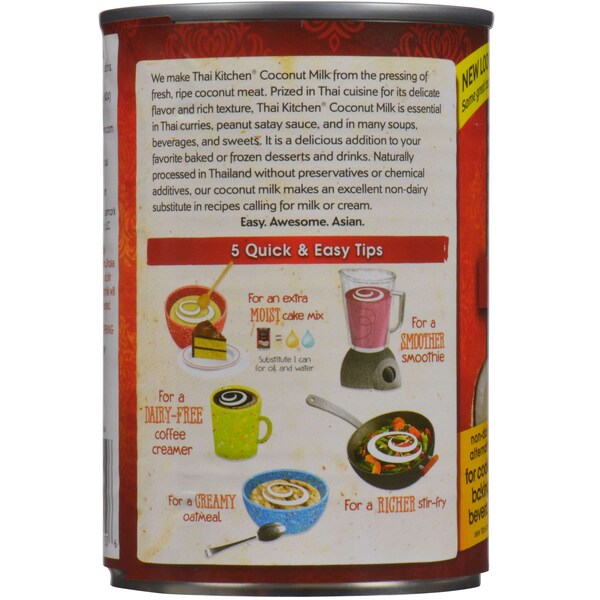 Thai Kitchen Thai Kitchen Coconut Milk 13.66 oz., PK24 - 901501370