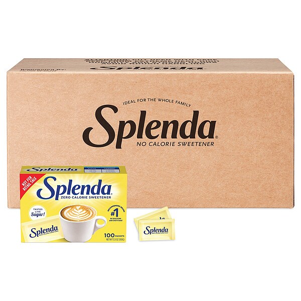 Splenda No Calorie Sweetener, 0.04 oz Packet, PK1200 - SP14000101