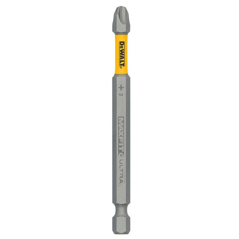 DEWALT MAXFIT ULTRA 3-1./2 in. Phillips 3 Steel Screwdriving Bit - DWAF3PH3-1H

DEWALT MAXFIT ULTRA 3-1./2 pulgadas Phillips 3 puntas de acero para atornillar - DWAF3PH3-1H