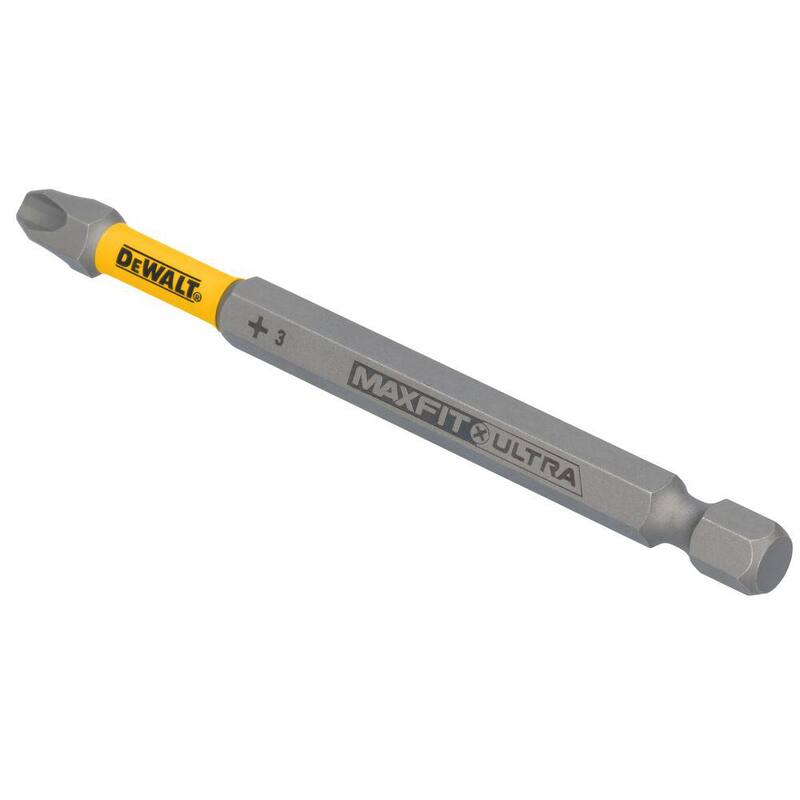 DEWALT MAXFIT ULTRA 3-1./2 in. Phillips 3 Steel Screwdriving Bit - DWAF3PH3-1H

DEWALT MAXFIT ULTRA 3-1./2 pulgadas Phillips 3 puntas de acero para atornillar - DWAF3PH3-1H