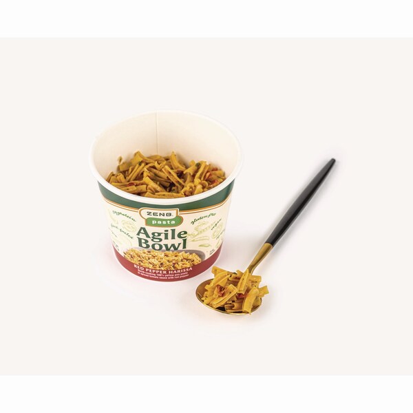 Zenb Instant Meals, Red Pepper Harissa Pasta, 2.8 oz Bowl, PK12 - OFX02839