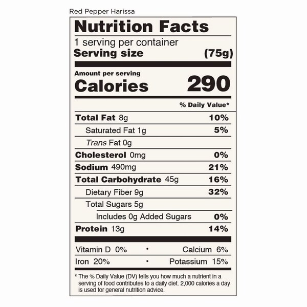 Zenb Instant Meals, Red Pepper Harissa Pasta, 2.8 oz Bowl, PK12 - OFX02839