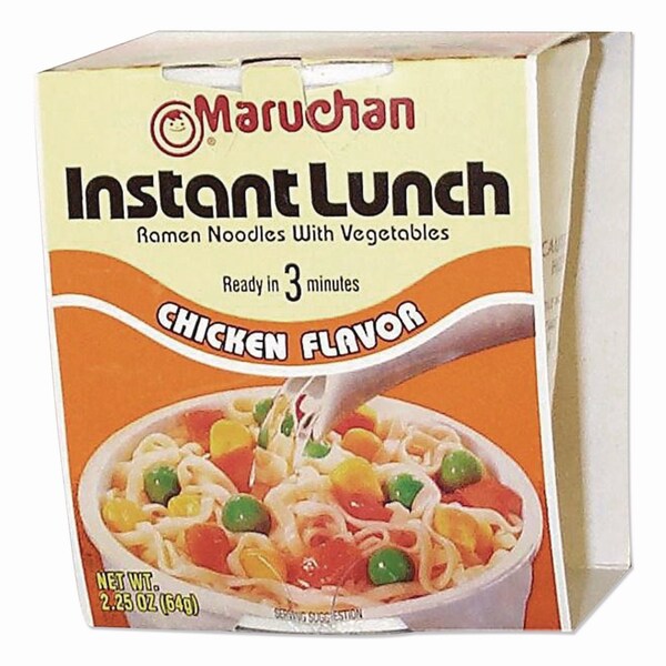 Maruchan Instant Lunch, Chicken, 2.25 oz Cups, 12PK - MAR00121