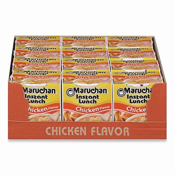 Maruchan Instant Lunch, Chicken, 2.25 oz Cups, 12PK - MAR00121
