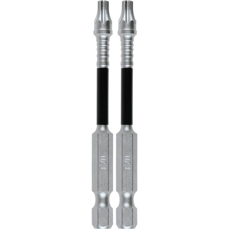 Makita IMPACT XPS T20 Torx 3 in. Power Bit (paquete de 2) - E-01214