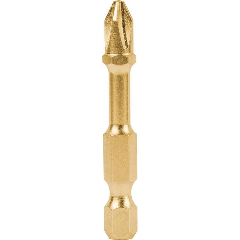 Makita Impact GOLD #2 2 pulgadas Phillips Power Bit (Paquete de 15) - B-60523