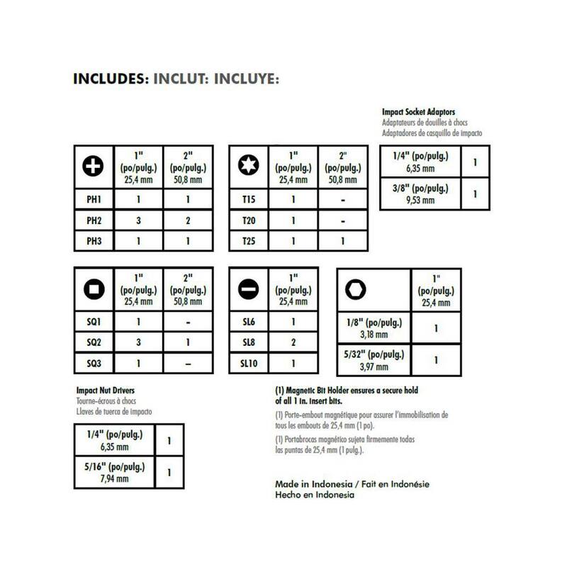 Kit de Accesorios para Taladro con Resistencia al Impacto (30 Piezas) - AR2037