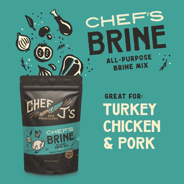 5280 Culinary Chef J's BBQ Provisions Chefs Brine Brine Mix 16 oz - CHEFBRINE-CS