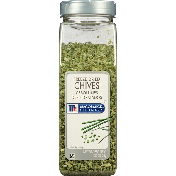 Mccormick McCormick Culinary Freeze Dried Chives 1.35 oz. Container, PK6 - 900210222