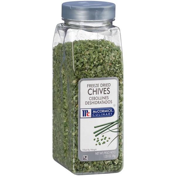 Mccormick McCormick Culinary Freeze Dried Chives 1.35 oz. Container, PK6 - 900210222