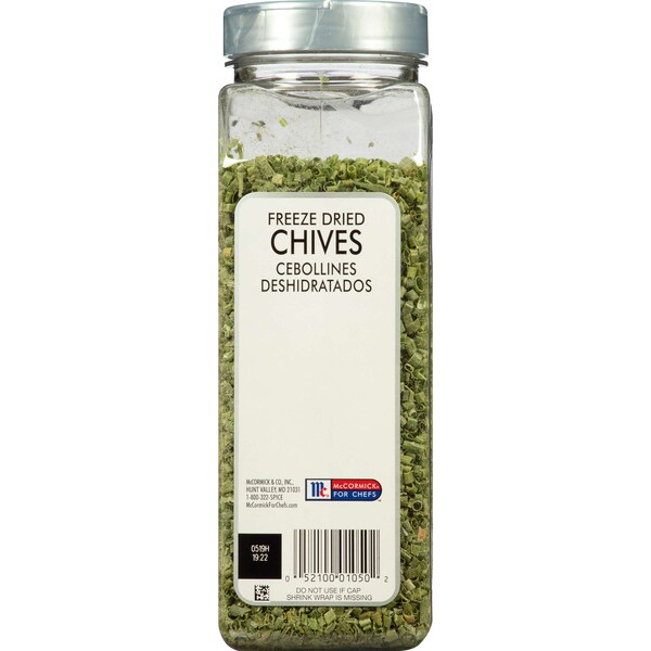 Mccormick McCormick Culinary Freeze Dried Chives 1.35 oz. Container, PK6 - 900210222