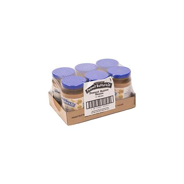 Peanut Butter & Co Peanut Butter Sauce 4lbs All Natural Pumpable Peanut Butter, PK6 - 17010001V-4