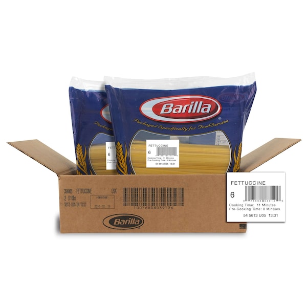 Barilla Barilla Fettuccine Pasta 160 oz., PK2 - 1000354006