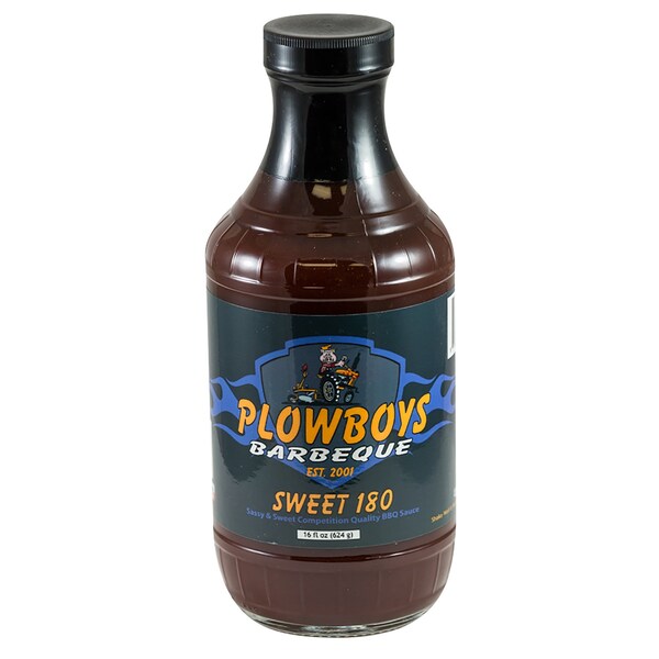 Plowboys Plowboys BBQ Sweet 180 Sweet & Sassy BBQ Sauce 16 oz - PF00305