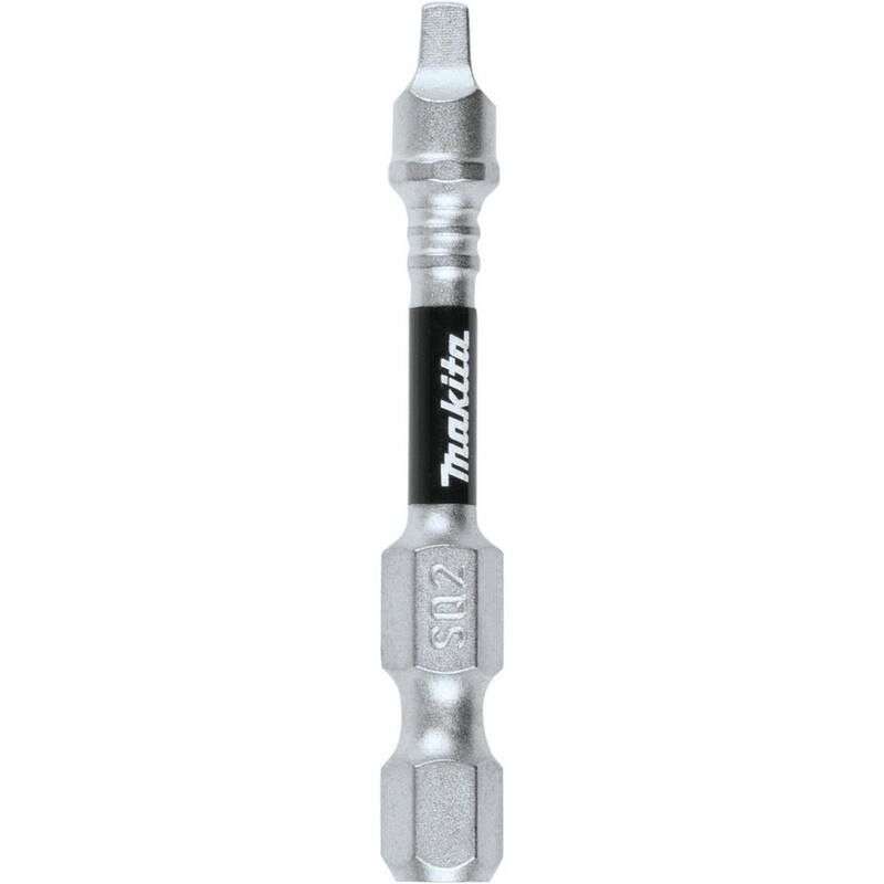 Makita Impact XPS #2 Square 2 in. Power Bit (paquete de 3) - E-00804.