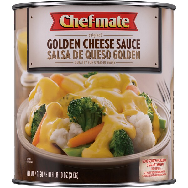 Chef-Mate Chef-Mate Golden Cheese Sauce 106 oz., PK6 - 10050000050687