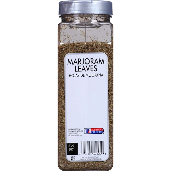 Mccormick McCormick Marjoram Leaves Whole 4 oz. Container, PK6 - 932322