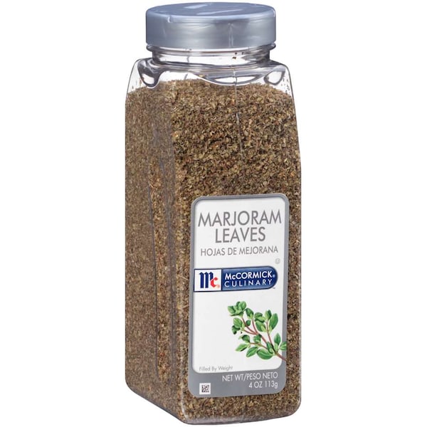 Mccormick McCormick Marjoram Leaves Whole 4 oz. Container, PK6 - 932322