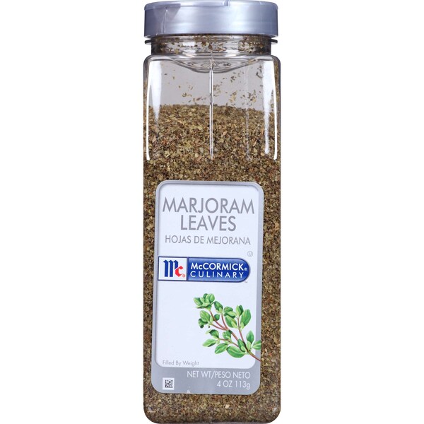 Mccormick McCormick Marjoram Leaves Whole 4 oz. Container, PK6 - 932322