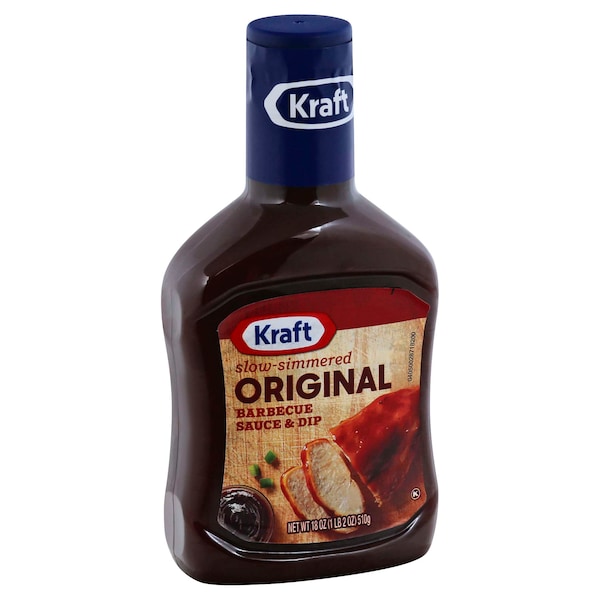 Kraft Kraft Original Barbecue Sauce 18 oz. Bottle, PK12 - 10021000052285