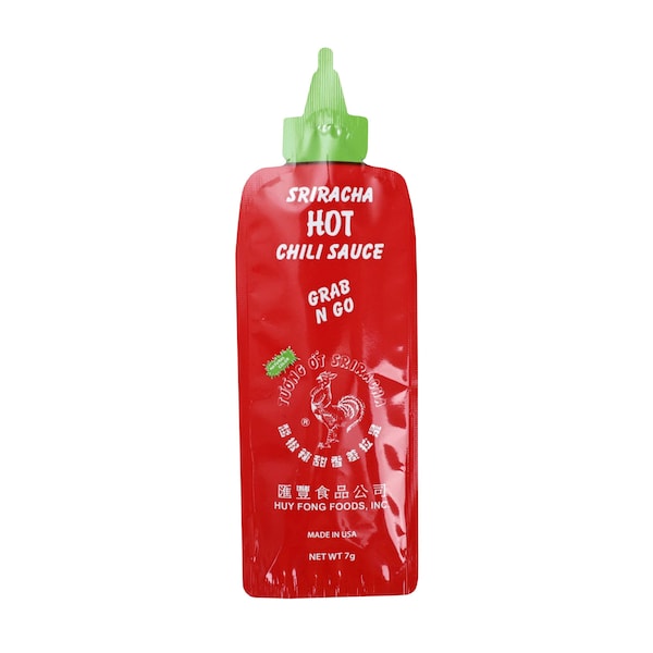 Huy Fong Sriracha Grab & Go 7g, PK200 - HFSRGO