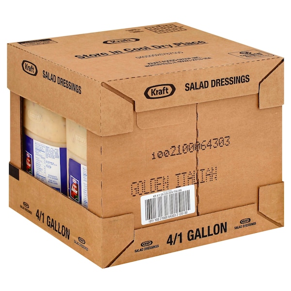 Kraft Kraft Golden Italian Dressing 1 gal., PK4 - 10021000643032