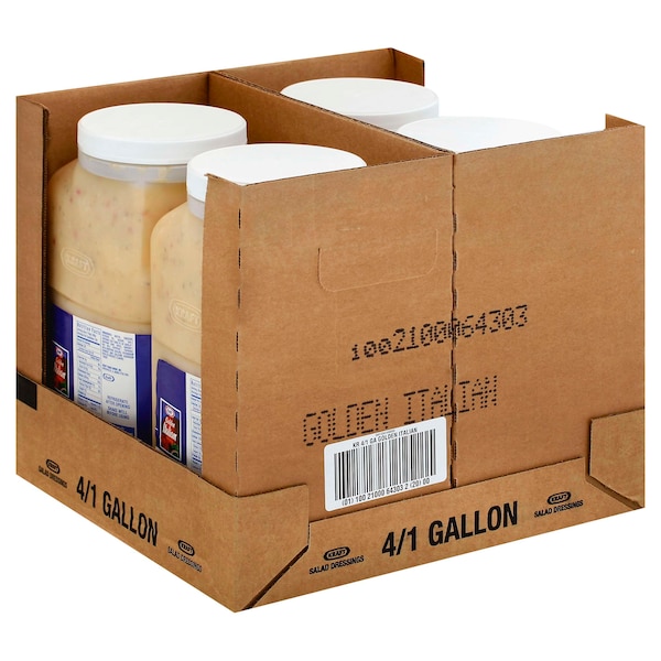 Kraft Kraft Golden Italian Dressing 1 gal., PK4 - 10021000643032