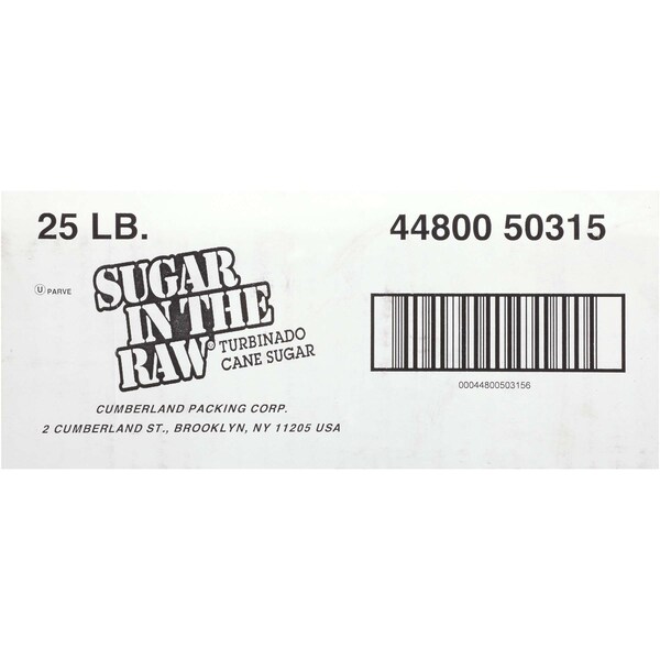 Sugar In The Raw Sugar In The Raw Sugar In The Raw 25lbs - 4480050315