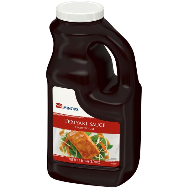 Minors Minor's Ready To Use Teriyaki Sauce .5 gal. Jug, PK4 - 00050000316502