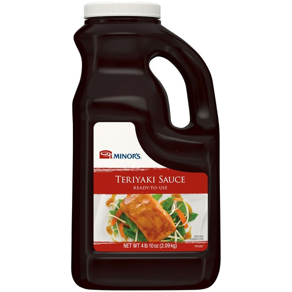 Minors Minor's Ready To Use Teriyaki Sauce .5 gal. Jug, PK4 - 00050000316502