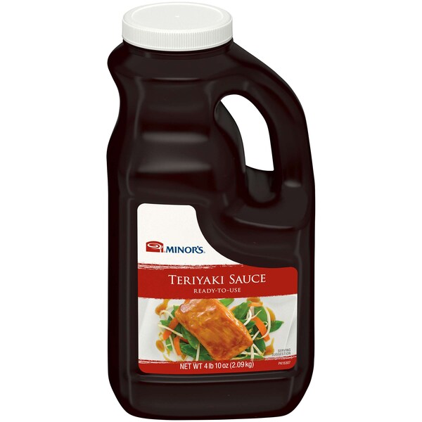 Minors Minor's Ready To Use Teriyaki Sauce .5 gal. Jug, PK4 - 00050000316502