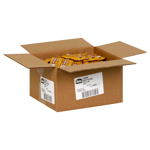 Heinz Heinz Single Serve Honey Mustard 12g Packet, PK200 - 10013000531204