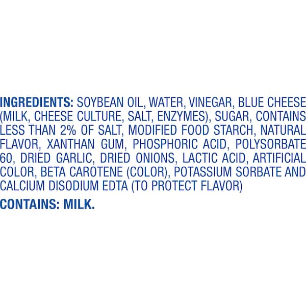 Kraft Kraft Roka Blue Cheese Dressing 8 fl. oz. Bottles, PK9 - 00021000044054