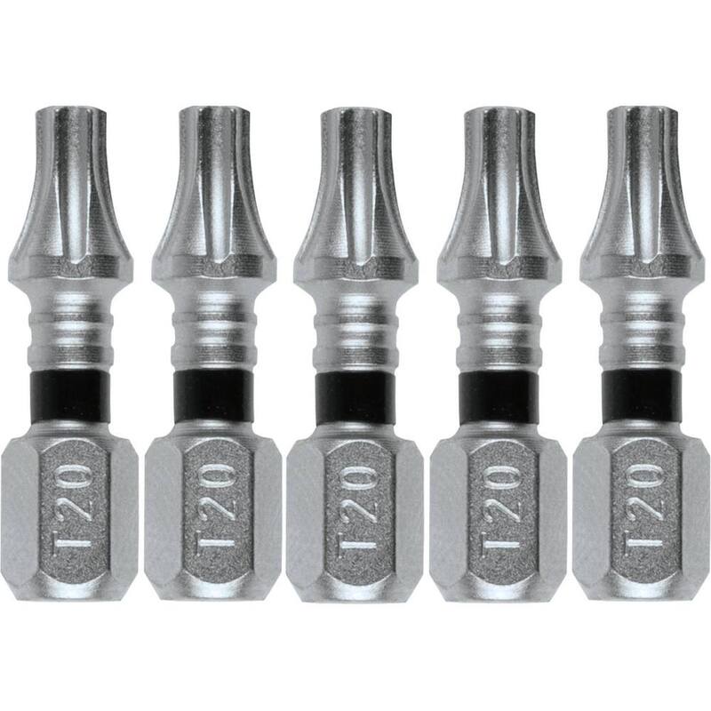 Makita IMPACT XPS T20 Torx 1 pulgada Insertar Bit (paquete de 5) - E-00620