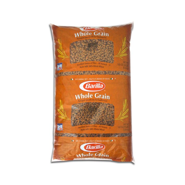 Barilla Barilla 100% Whole Grain Non-GMO Elbows Bulk 160 oz., PK2 - 1000013342