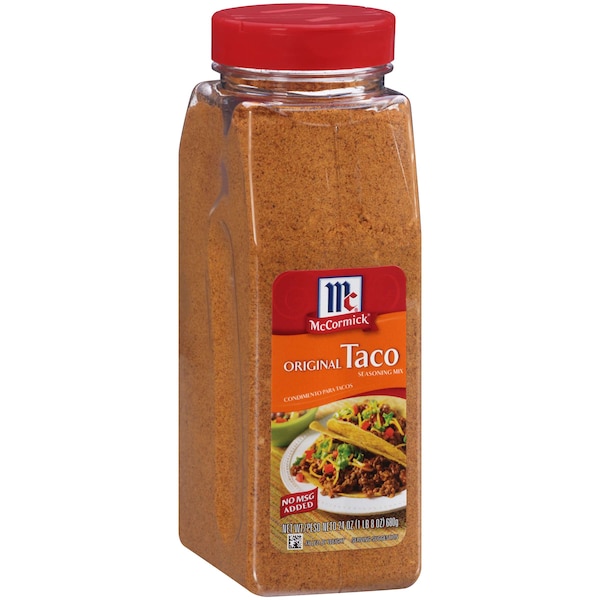 Mccormick McCormick Culinary Taco Seasoning 24 oz. Container, PK6 - 932375