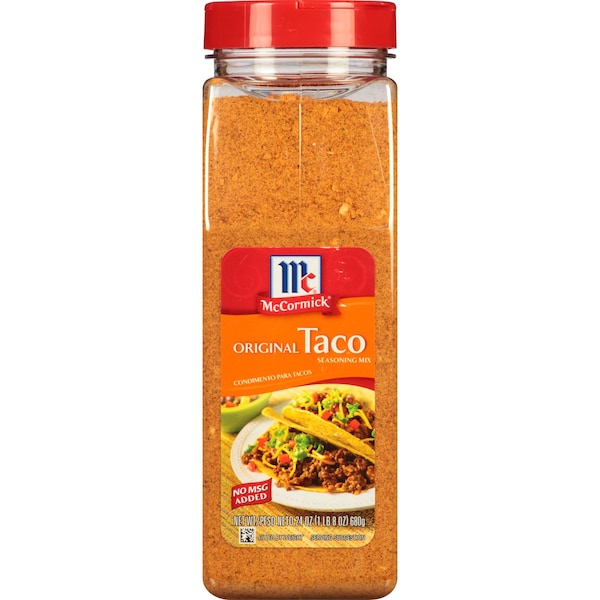 Mccormick McCormick Culinary Taco Seasoning 24 oz. Container, PK6 - 932375
