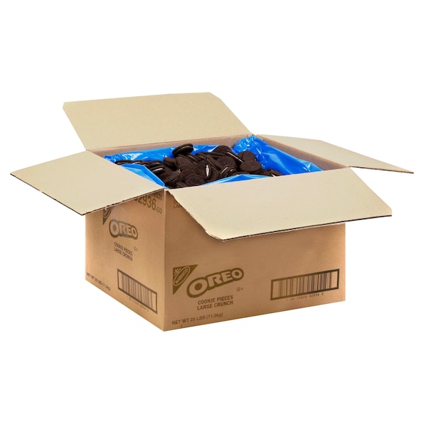 Oreo Oreo Large Pieces With Filling 25lbs - 02936
