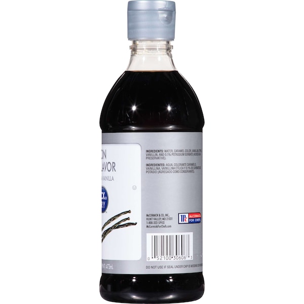 Mccormick McCormick Vanilla Flavor Imitation 1 Pint Bottle, PK6 - 930606