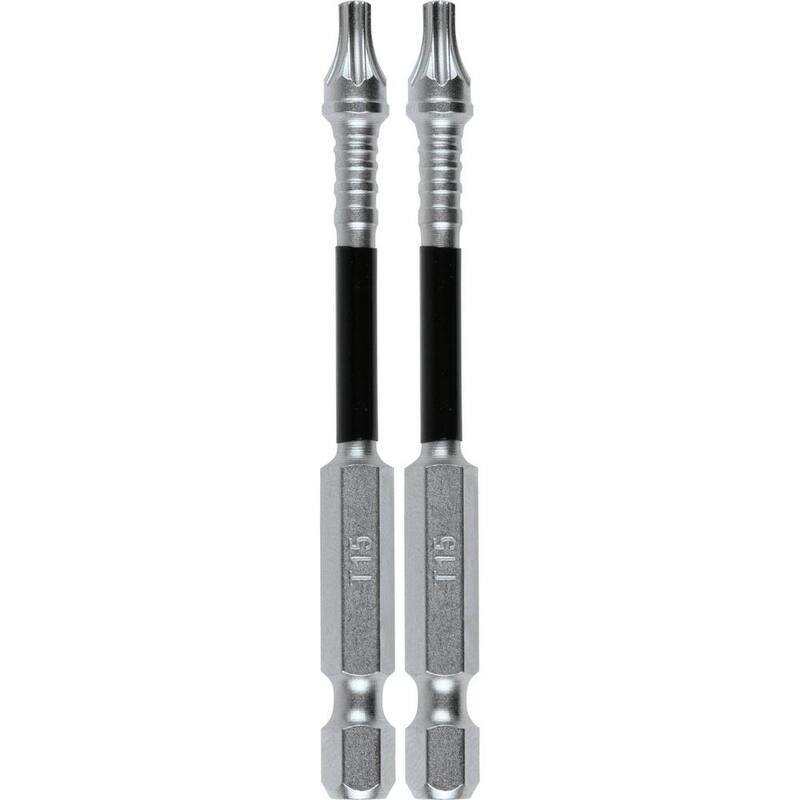 Makita IMPACT XPS T15 Torx 3 in. Power Bit (paquete de 2) - E-01208