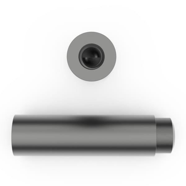 Raf Round Standoffs, M3-0.50 Thrd Sz, 15 mm Bd L, Steel Nickel Plated, 6.0 mm OD - M1847-C-3005-S-5