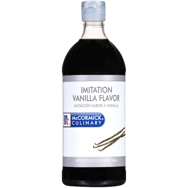 Mccormick McCormick Culinary Imitation Vanilla Flavor 1 qt. Bottle, PK6 - 930607