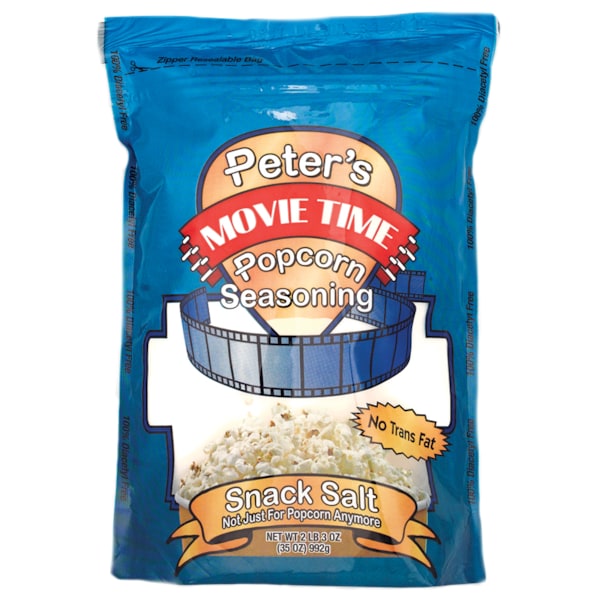 Peters Movie Time Snack Salt White 35 oz., PK12 - 10332
