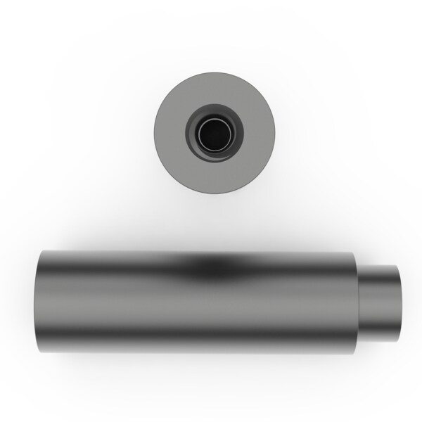 Raf Round Standoffs, #6-32 Thrd Sz, 1/4 in Bd L, Stainless Steel Plain, 3/8 in OD - 3109-B-632-SS