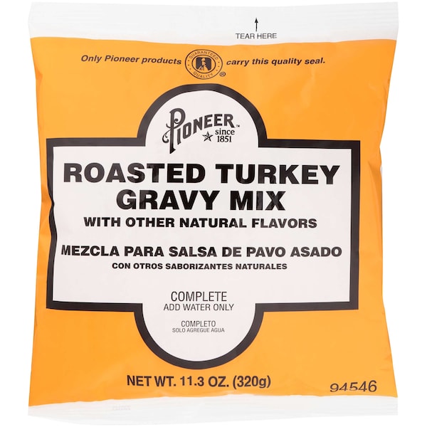 Pioneer Pioneer Roasted Turkey Gravy Mix 11.3 oz., PK6 - 94546