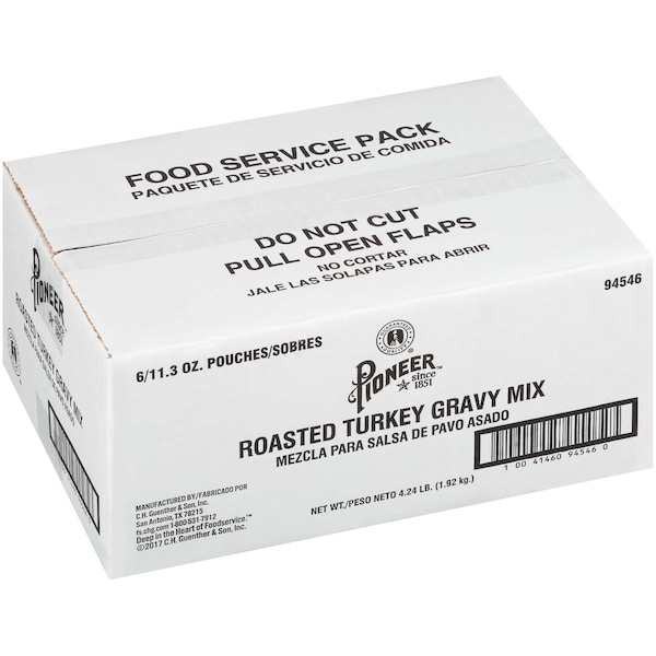 Pioneer Pioneer Roasted Turkey Gravy Mix 11.3 oz., PK6 - 94546