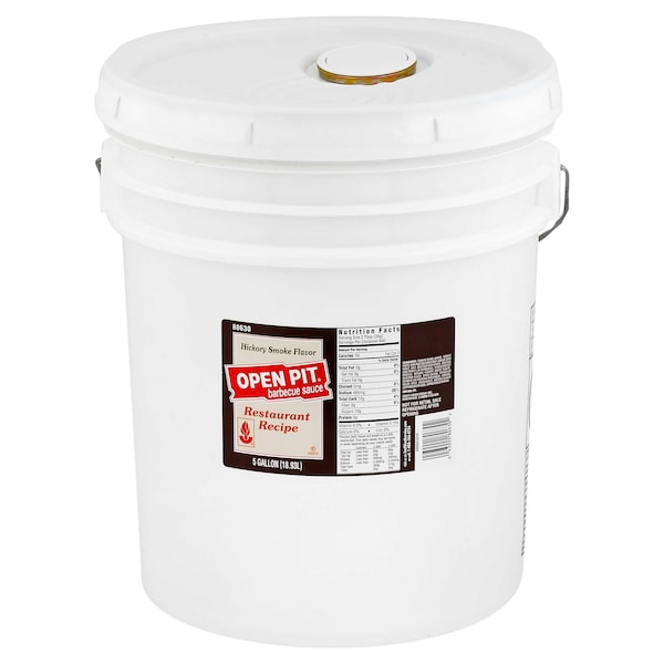 Open Pit Sauce Hickory Barbecue 5 gal. - 00043000806302