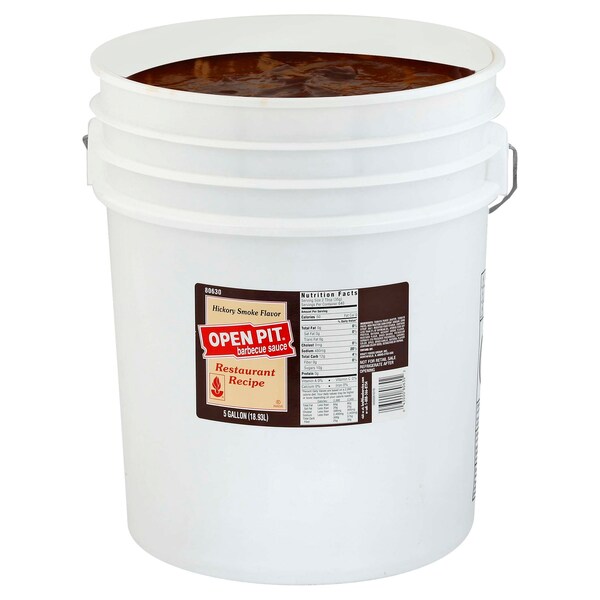 Open Pit Sauce Hickory Barbecue 5 gal. - 00043000806302